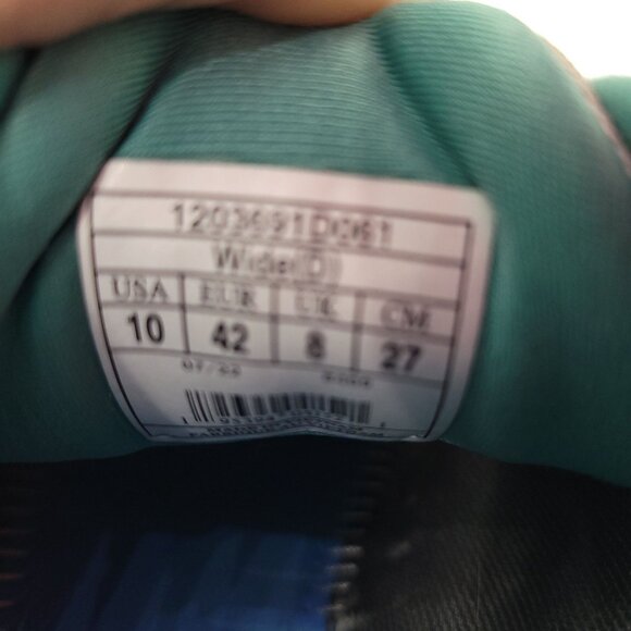 Brooks Glycerin 20 Running Sneakers WIDE Women's Size 10 Gray Teal Coral - READ - Picture 8 of 8